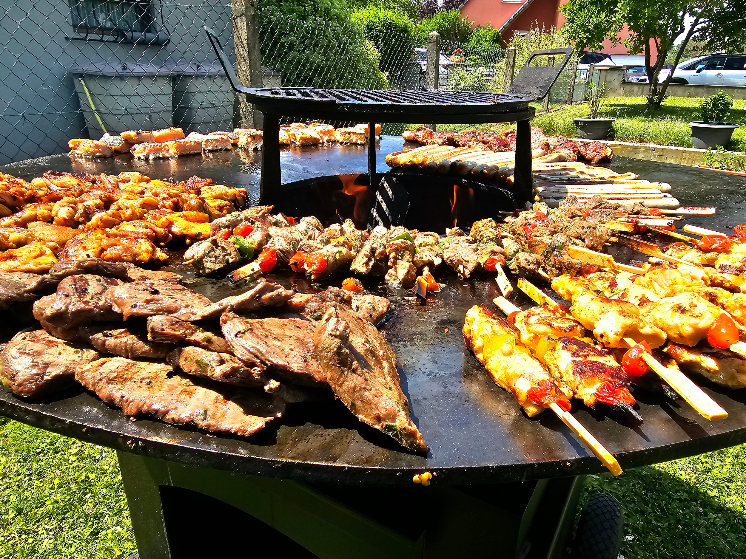 Barbecue festif des Anciens