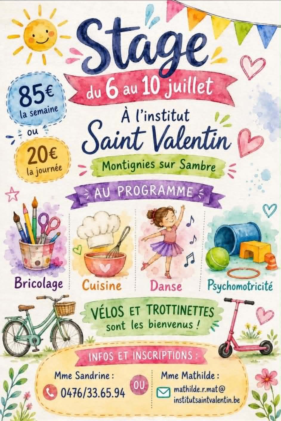 Stage de Mmes Sandrine et Mathilde