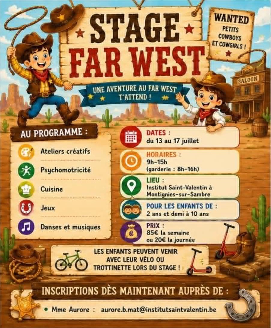 Stage de Mme Aurore (13/07 au 17/07)