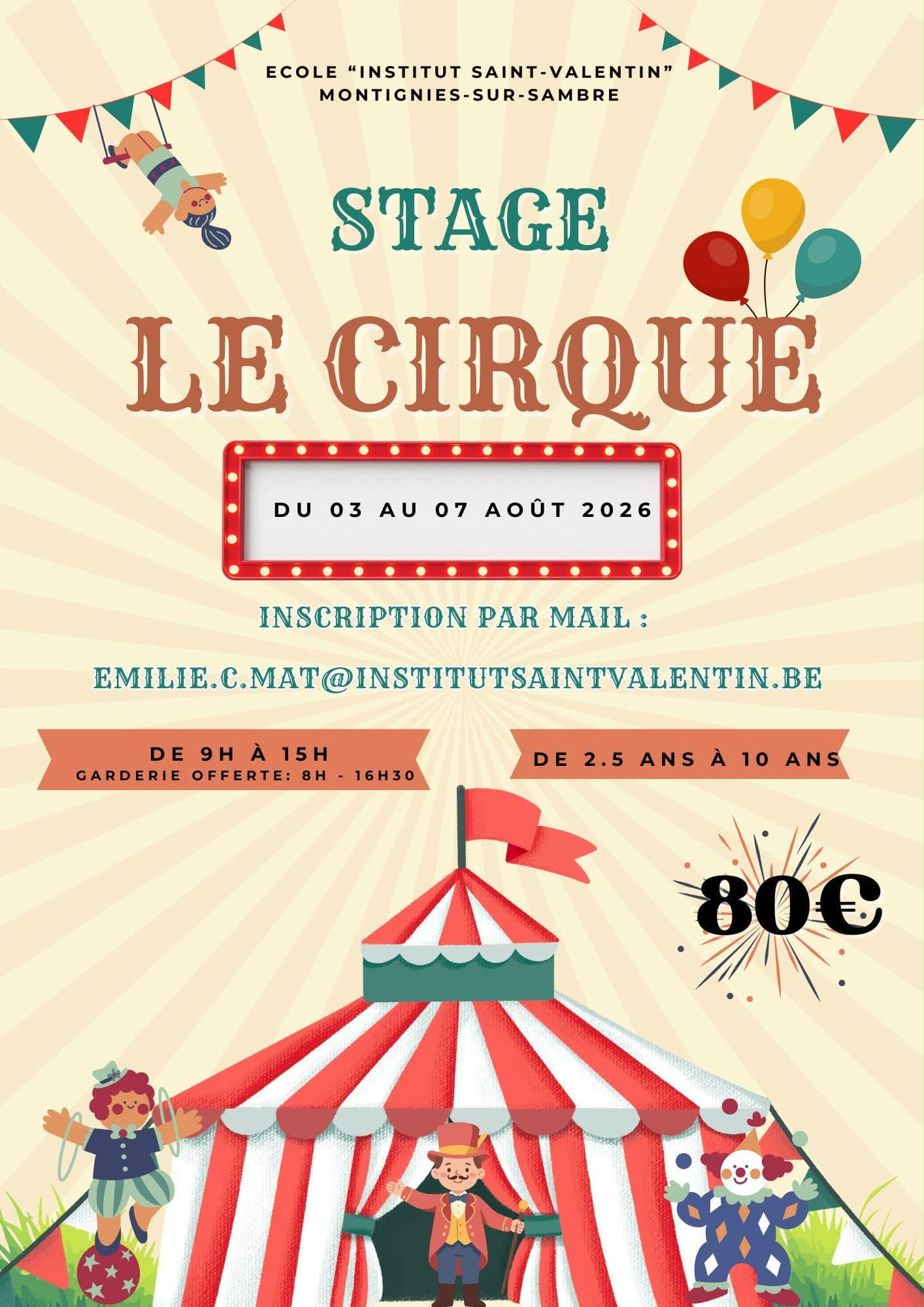 Stage de Mme Emilie C. (03/08 au 07/08)